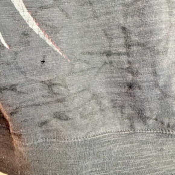 Harley-Davidson Skull Graphic Tee Black Distressed Biker Shirt Size Women's XL - Picture 10 of 13